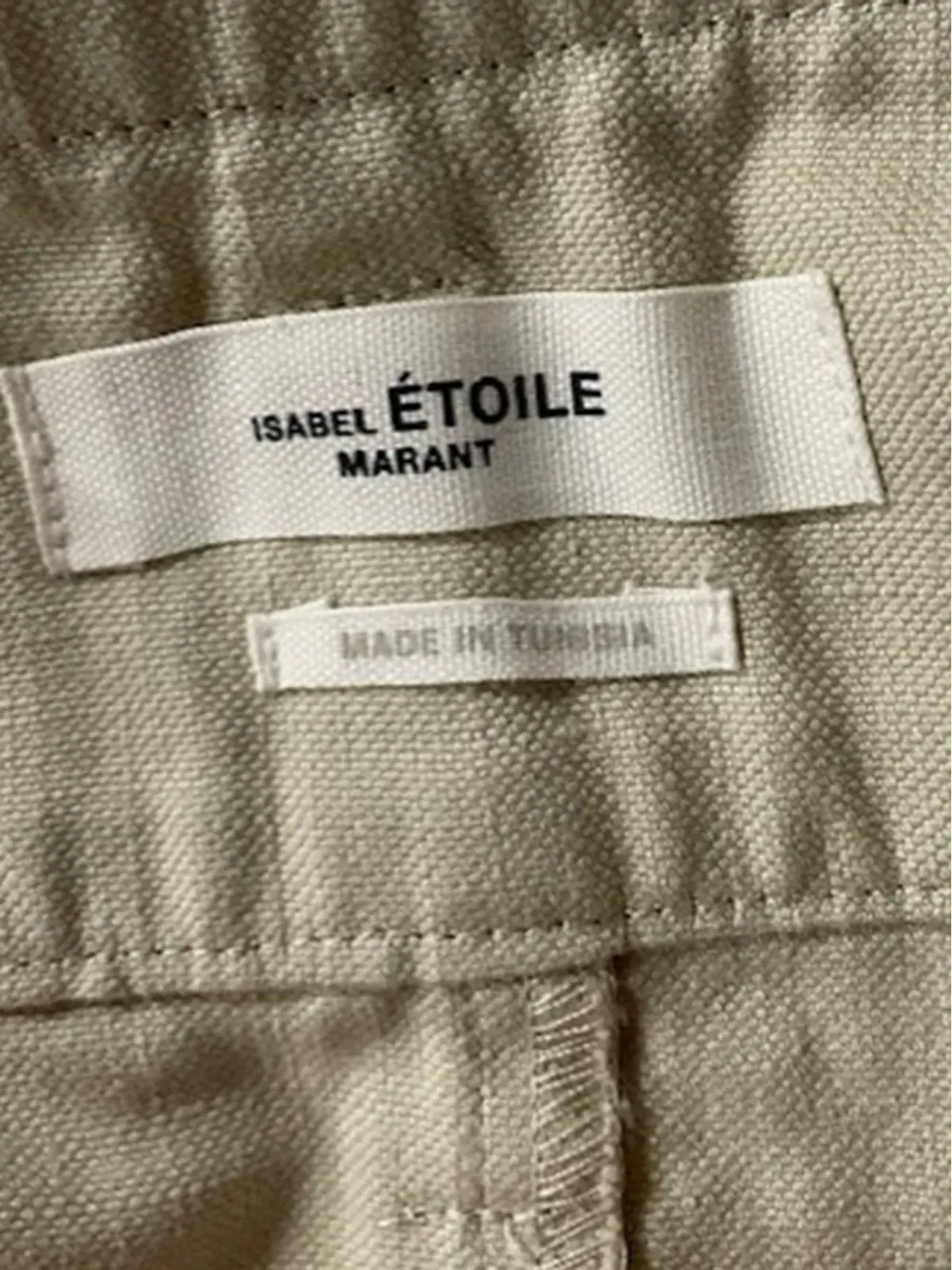 Isabel Marant Vintage ベルト付きショートパンツ - 画像3
