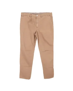 Brunello Cucinelli Vintage コットンパンツ - ブラウン - サムネイル1