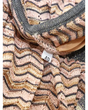 Missoni Pre-Owned 編み地ジグザグドレス - サムネイル5