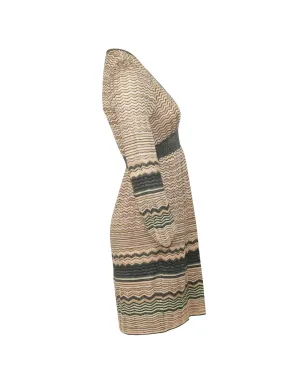 Missoni Pre-Owned 編み地ジグザグドレス - サムネイル3