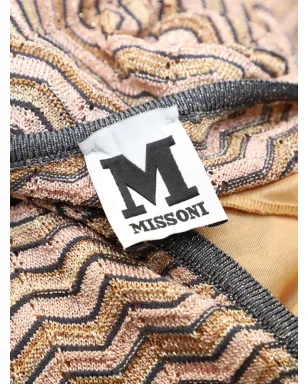 Missoni Pre-Owned 編み地ジグザグドレス - サムネイル4