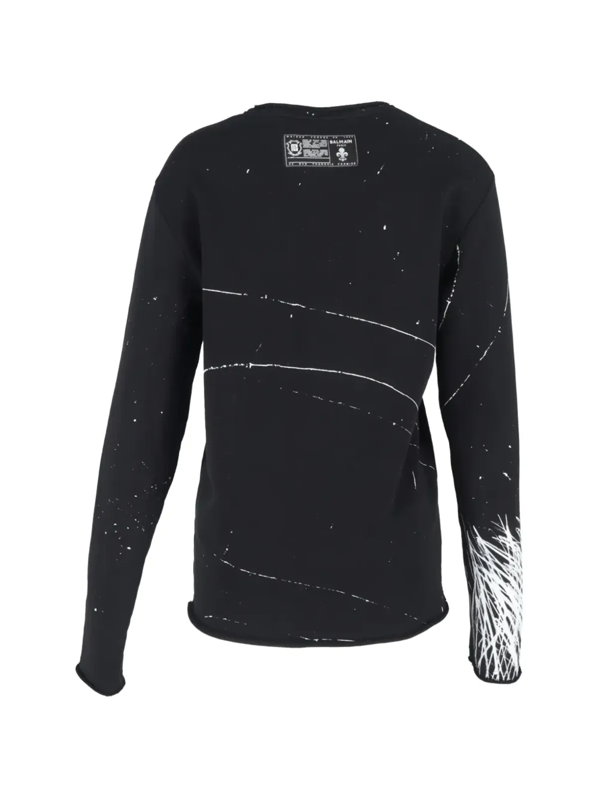 Balmain ビンテージ ロングスリーブTシャツ ブラック - 画像2