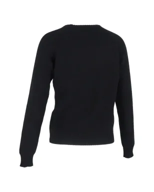 Saint Laurent Pre-Owned スタッド付きモックネックセーター - サムネイル2