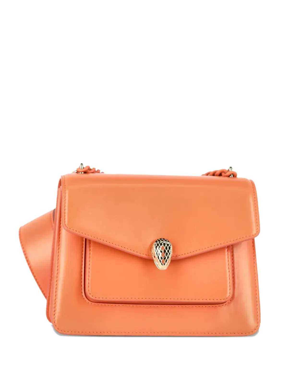 Bvlgari ビンテージ Serpenti Forever レザー トートバッグ - 画像1