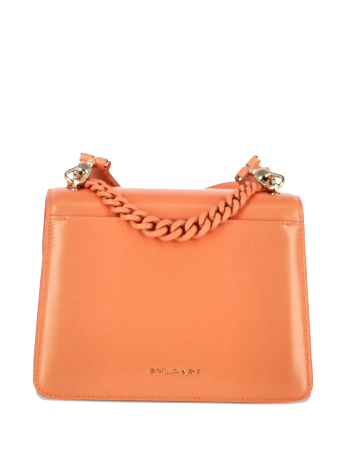 Bvlgari ビンテージ Serpenti Forever レザー トートバッグ - 画像2