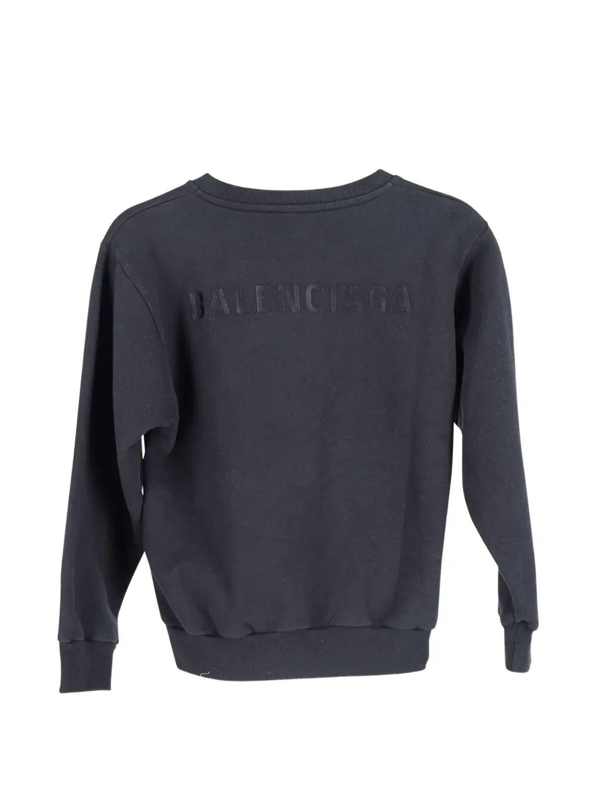 Balenciaga Pre-Owned ロゴ入りクルーネックスウェット - 画像2