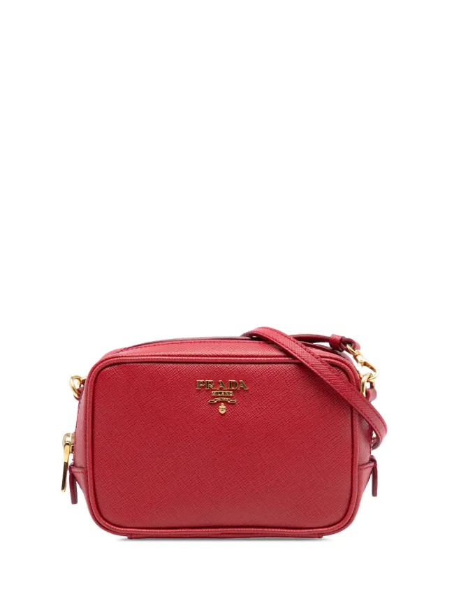 Prada Pre-Owned Prada Pre-Owned ミニ サフィアーノ カメラバッグ クロスボディの商品画像