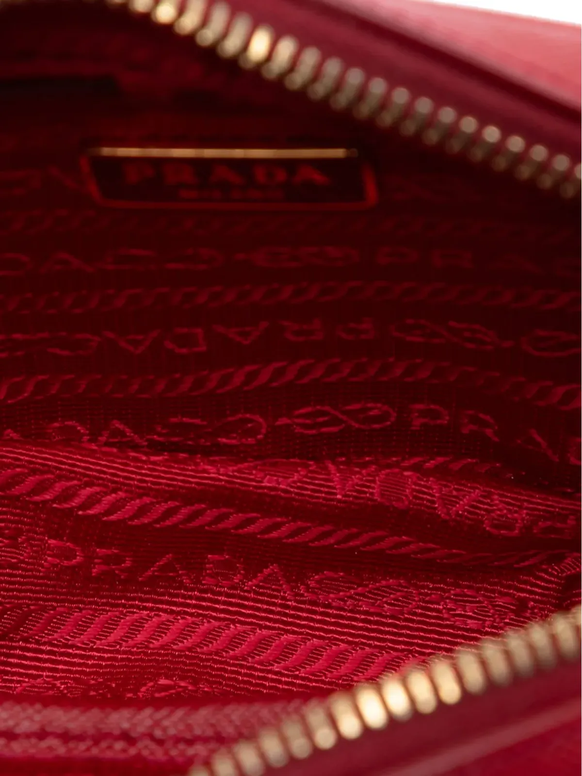 Prada Pre-Owned ミニ サフィアーノ カメラバッグ クロスボディ - 画像5