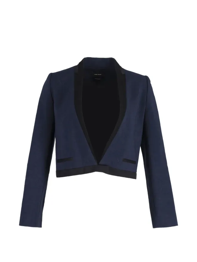 Isabel Marant Vintage Isabel Marant Vintage クロップドウールジャケットの商品画像
