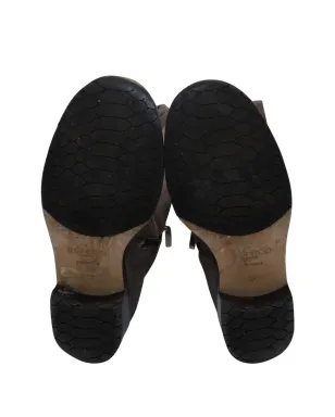 Jimmy Choo Pre-Owned スエード膝丈ブーツ - サムネイル5
