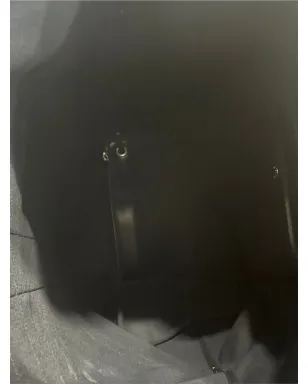 Saint Laurent Pre-Owned リヴ・ゴーシュ 刺繍入りスリングバッグ - ブラック - サムネイル5