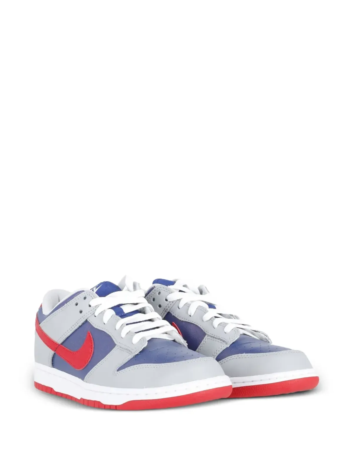 Nike Vintage サンバ レザー トレーナー ブルー - 画像3