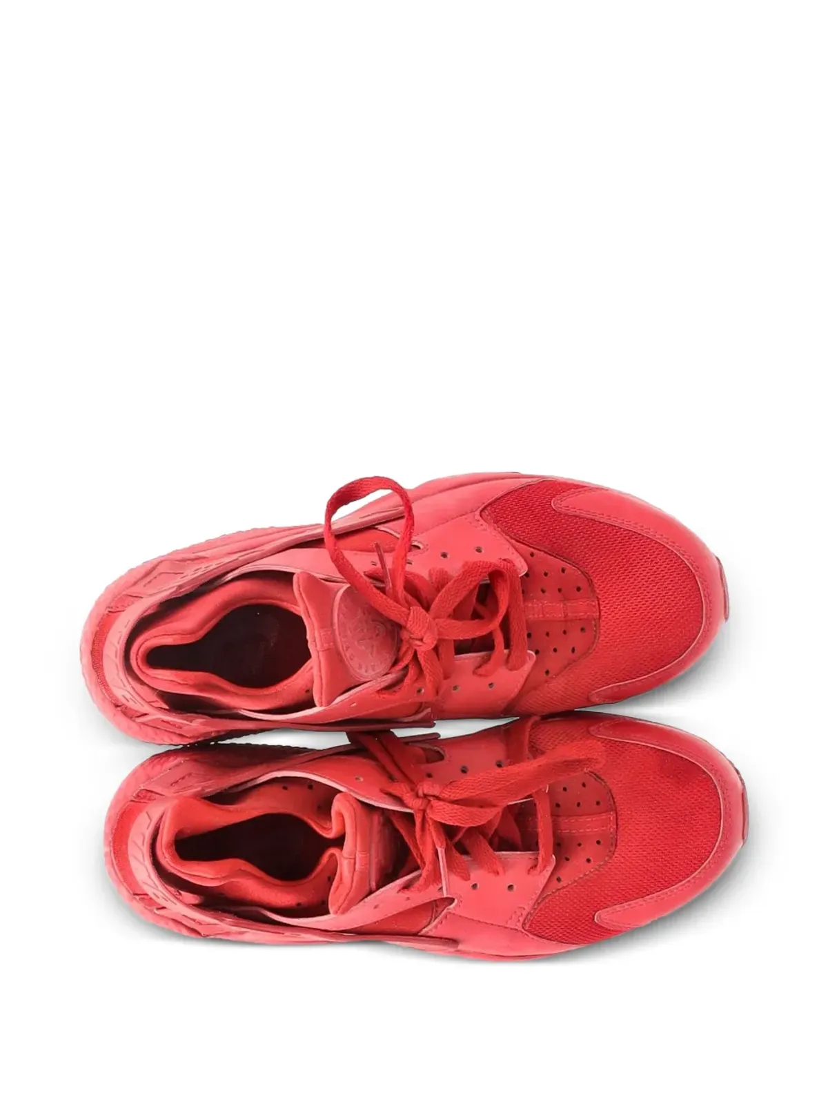 Nike Vintage Air Huarache exoskeletal cage sneakers - Red - 画像4