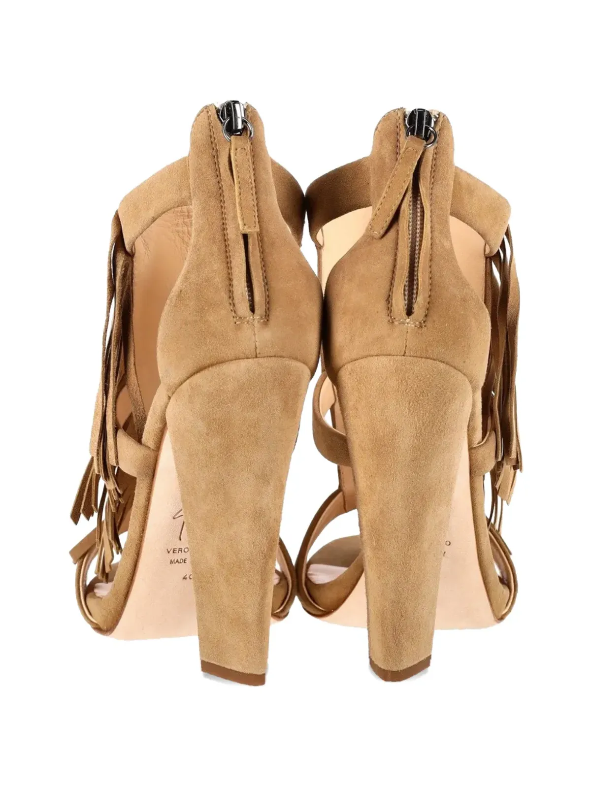 Giuseppe Zanotti Vintage フリンジ アラバマ サンダル - 画像3