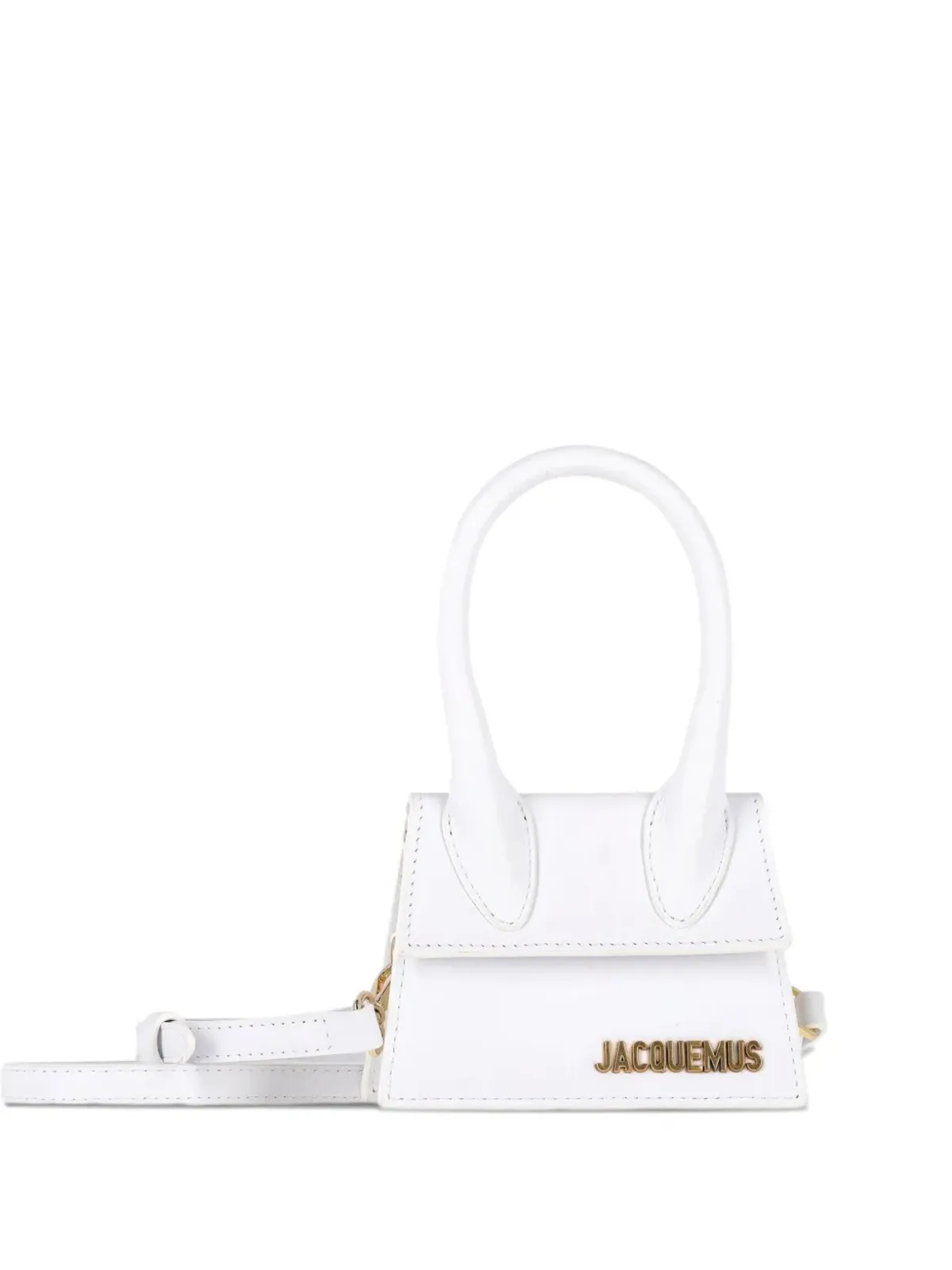 Jacquemus Pre-Owned レ・チキート レザー ミニバッグ - ホワイト - 画像1