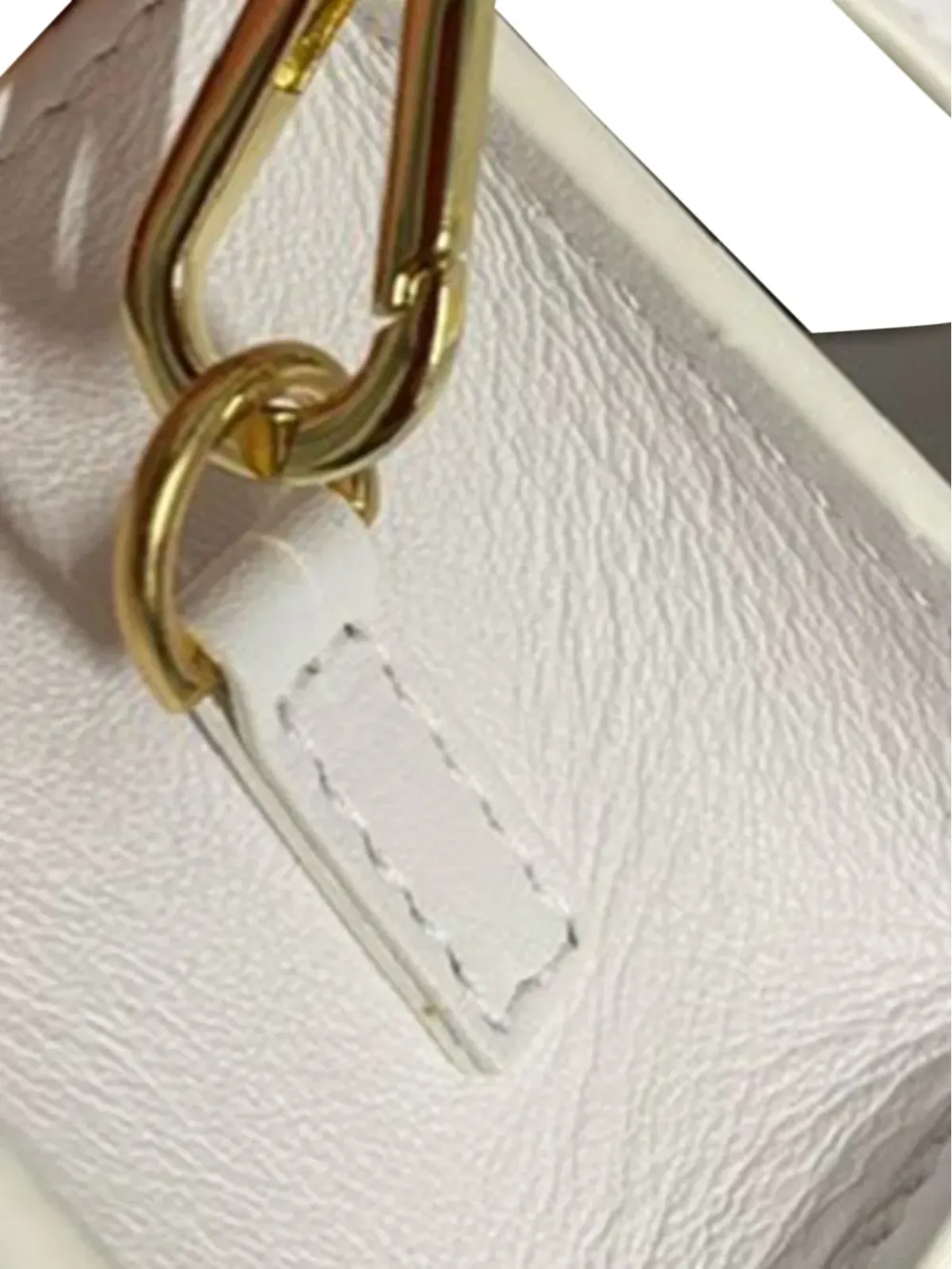 Jacquemus Pre-Owned レ・チキート レザー ミニバッグ - ホワイト - 画像5