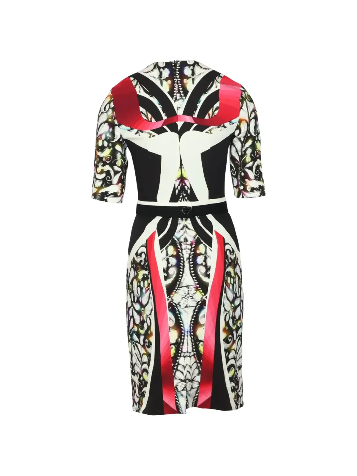 Peter Pilotto オールオーバープリントベルト付きドレス - 画像2