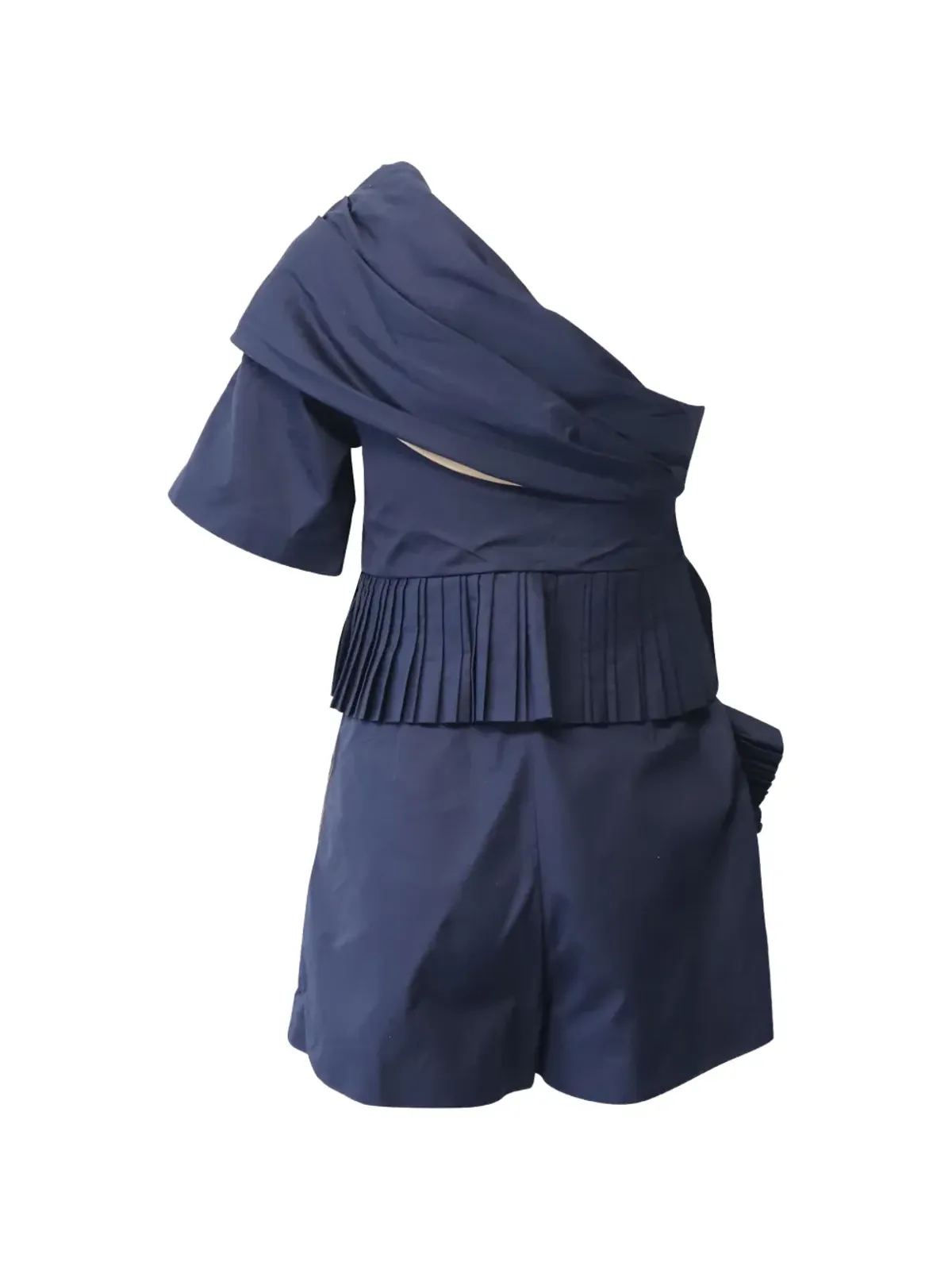 Chloé Vintage アシンメトリカルプリーツプレイスーツ - 画像2