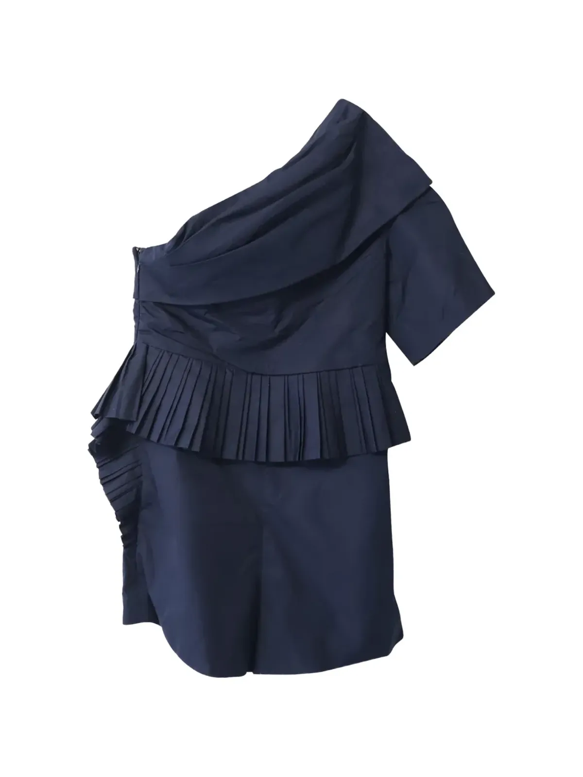 Chloé Vintage アシンメトリカルプリーツプレイスーツ - 画像3