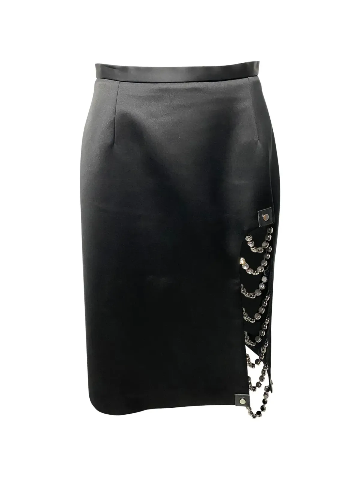 Christopher Kane カットアウトクリスタルスカート - 画像1