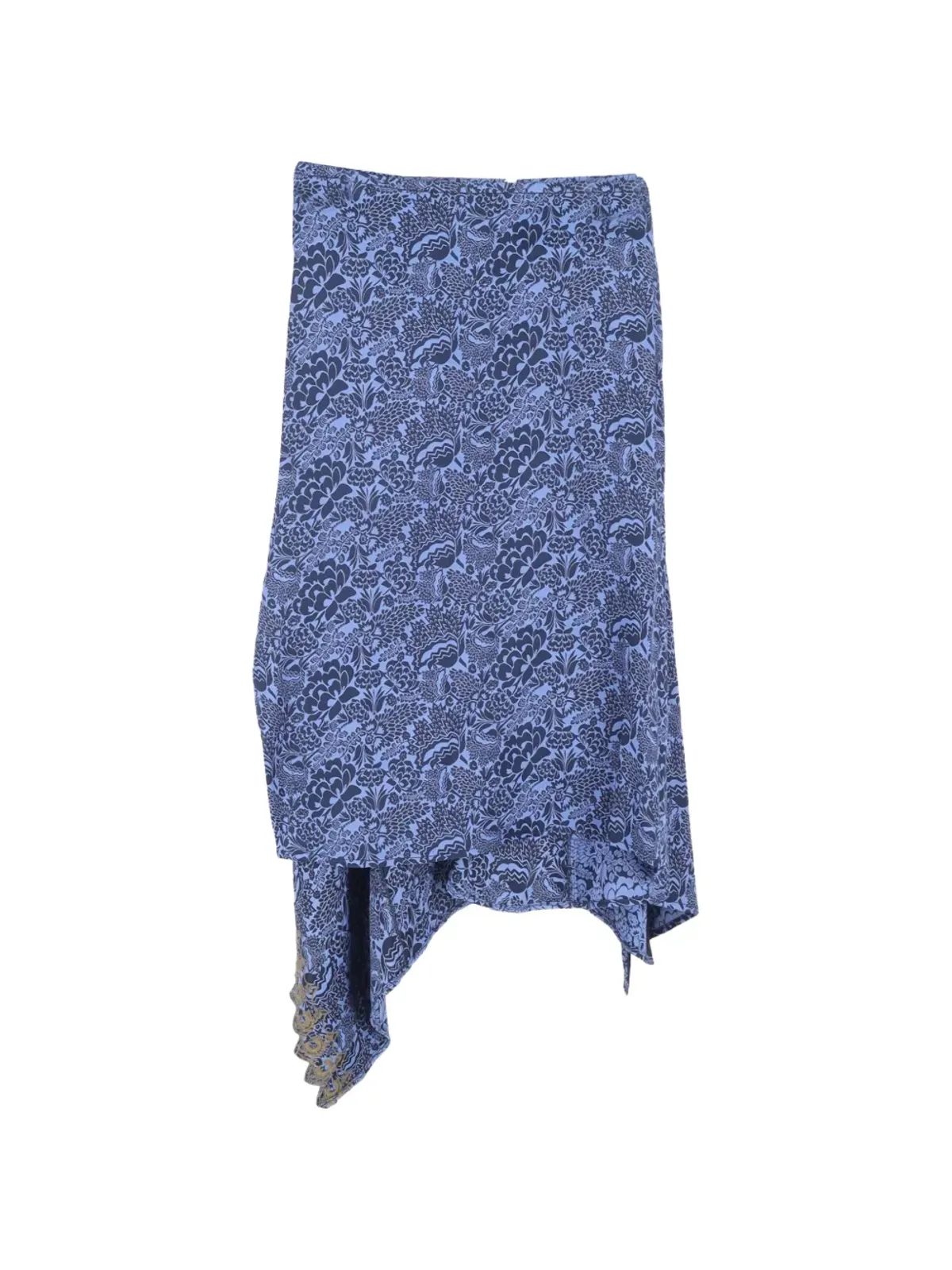 Chloé Vintage アシンメトリック花柄プリントスカート - 画像2