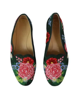 Charlotte Olympia フローラル刺繍ローファー - サムネイル4
