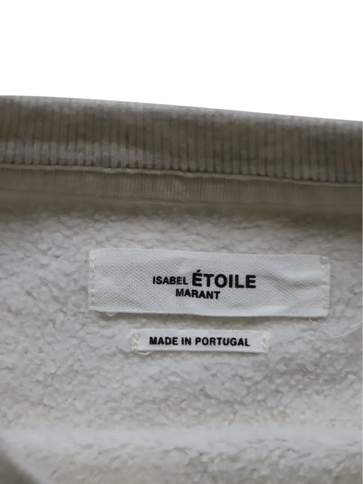 Isabel Marant Vintage ミリー ロゴディテール クルーネック スウェット - 画像5