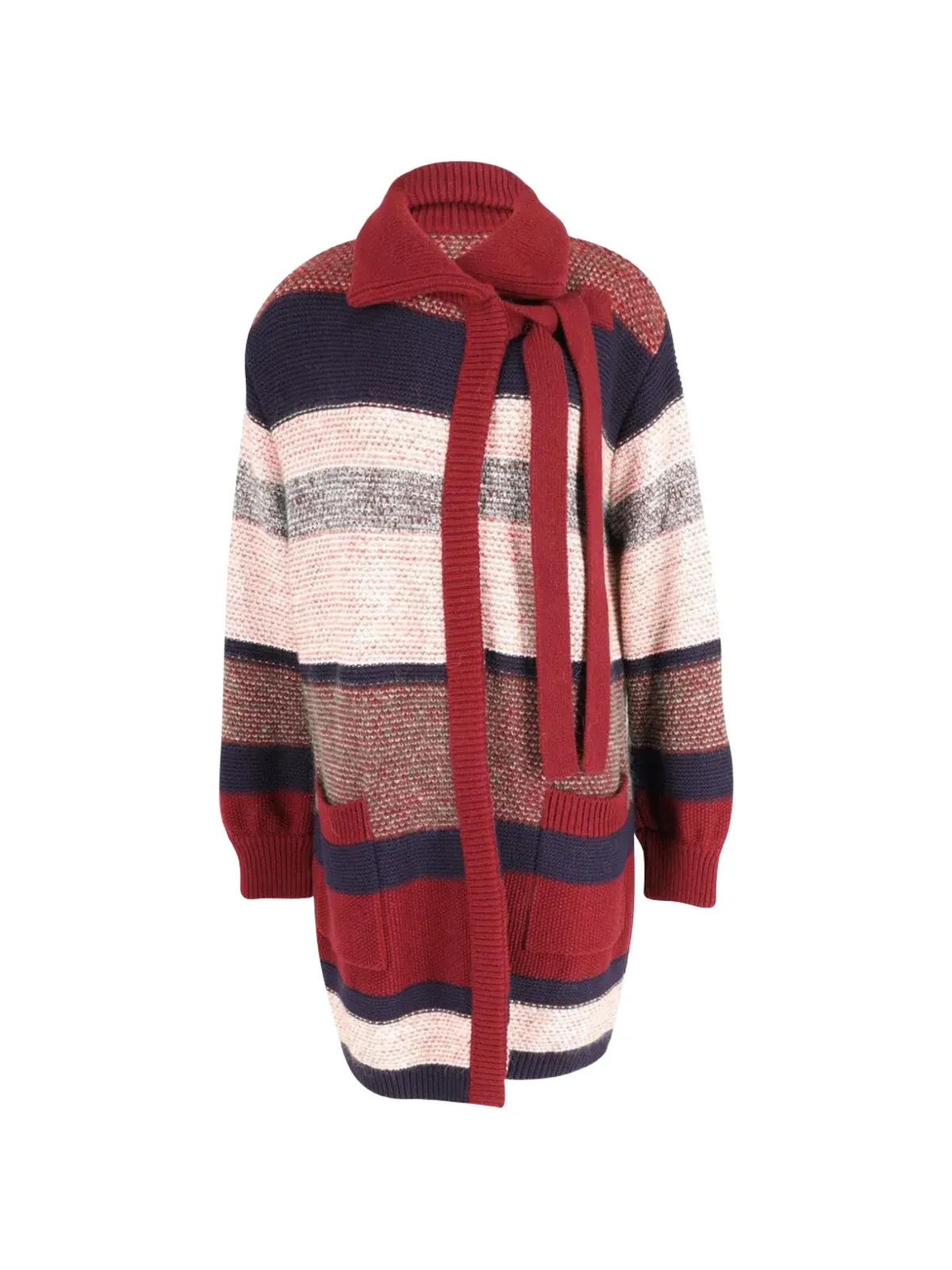 Chloé Vintage ストライプカーディガン - 画像1