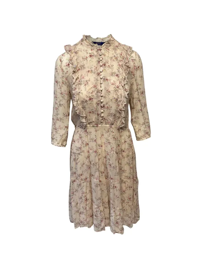 Polo Ralph Lauren Vintage Polo Ralph Lauren Vintage 花柄プリント ミニドレスの商品画像