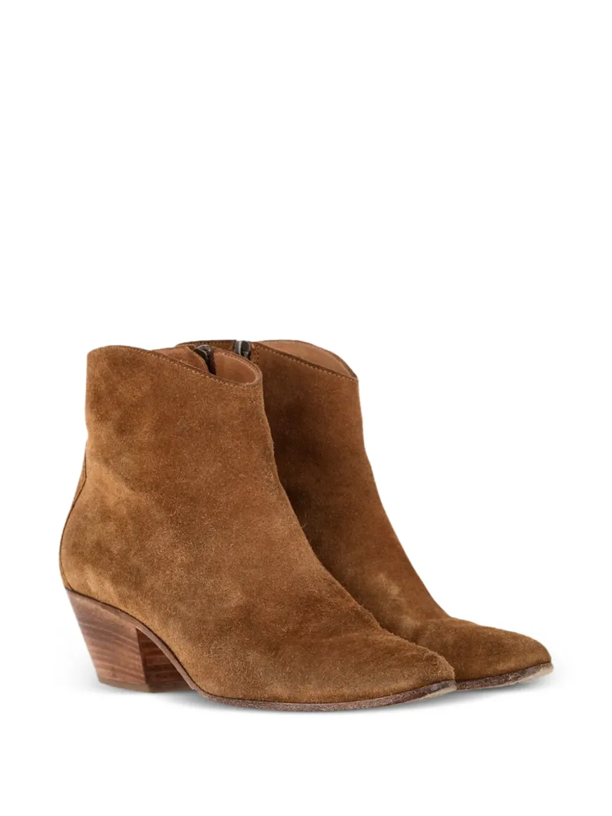 Isabel Marant Vintage Dacken スエード アンクルブーツ - 画像2