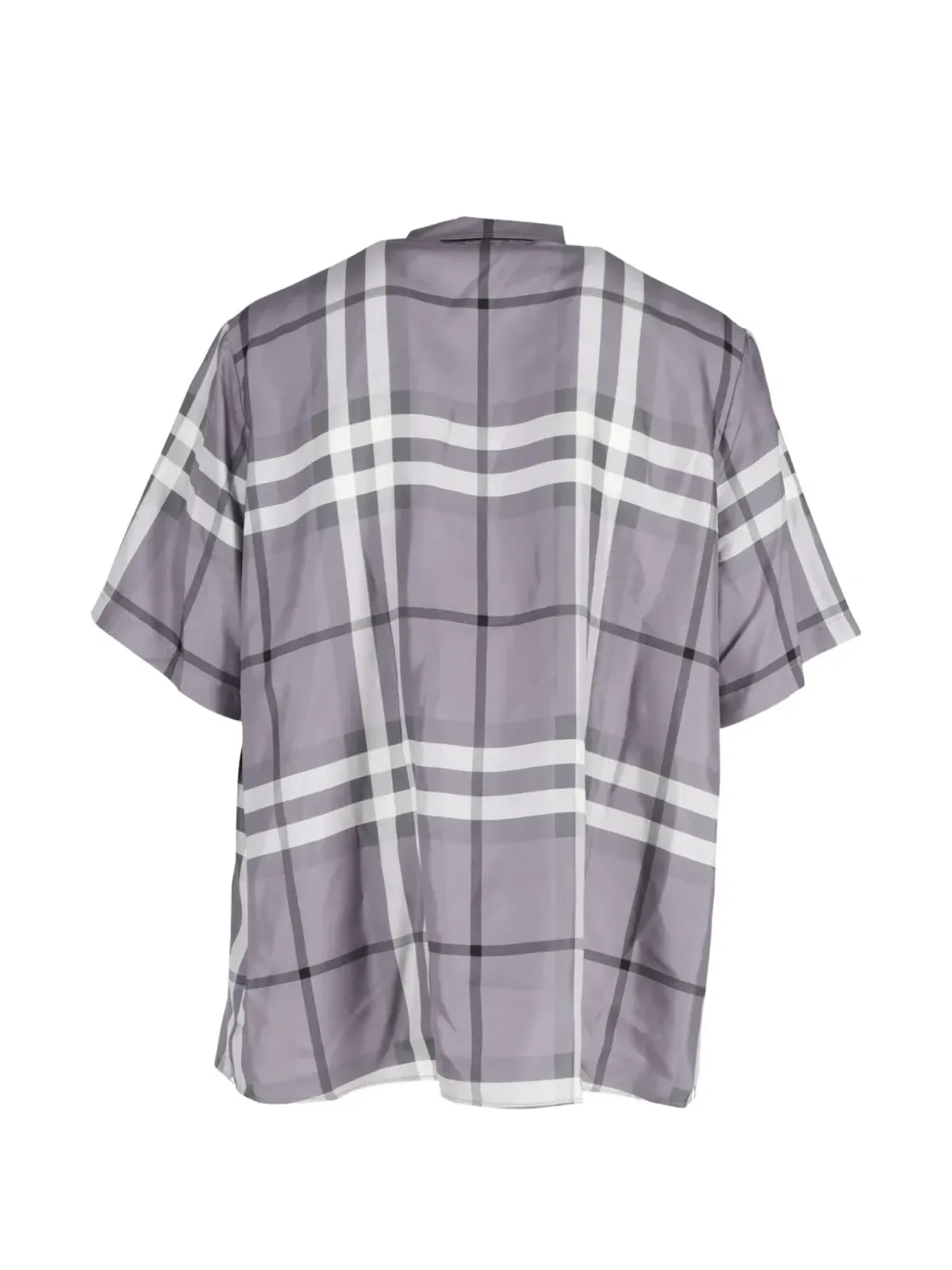 Burberry Pre-Owned ベスナルチェックシャツ（グレー） - 画像2