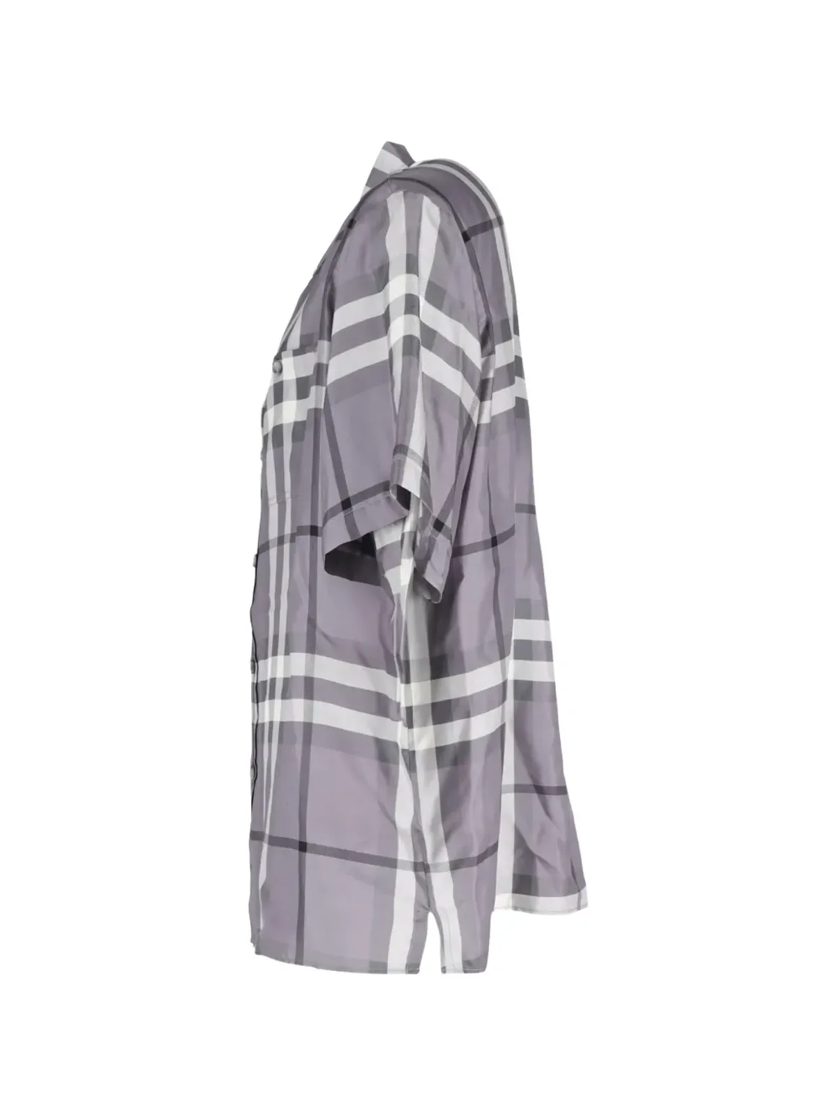 Burberry Pre-Owned ベスナルチェックシャツ（グレー） - 画像3