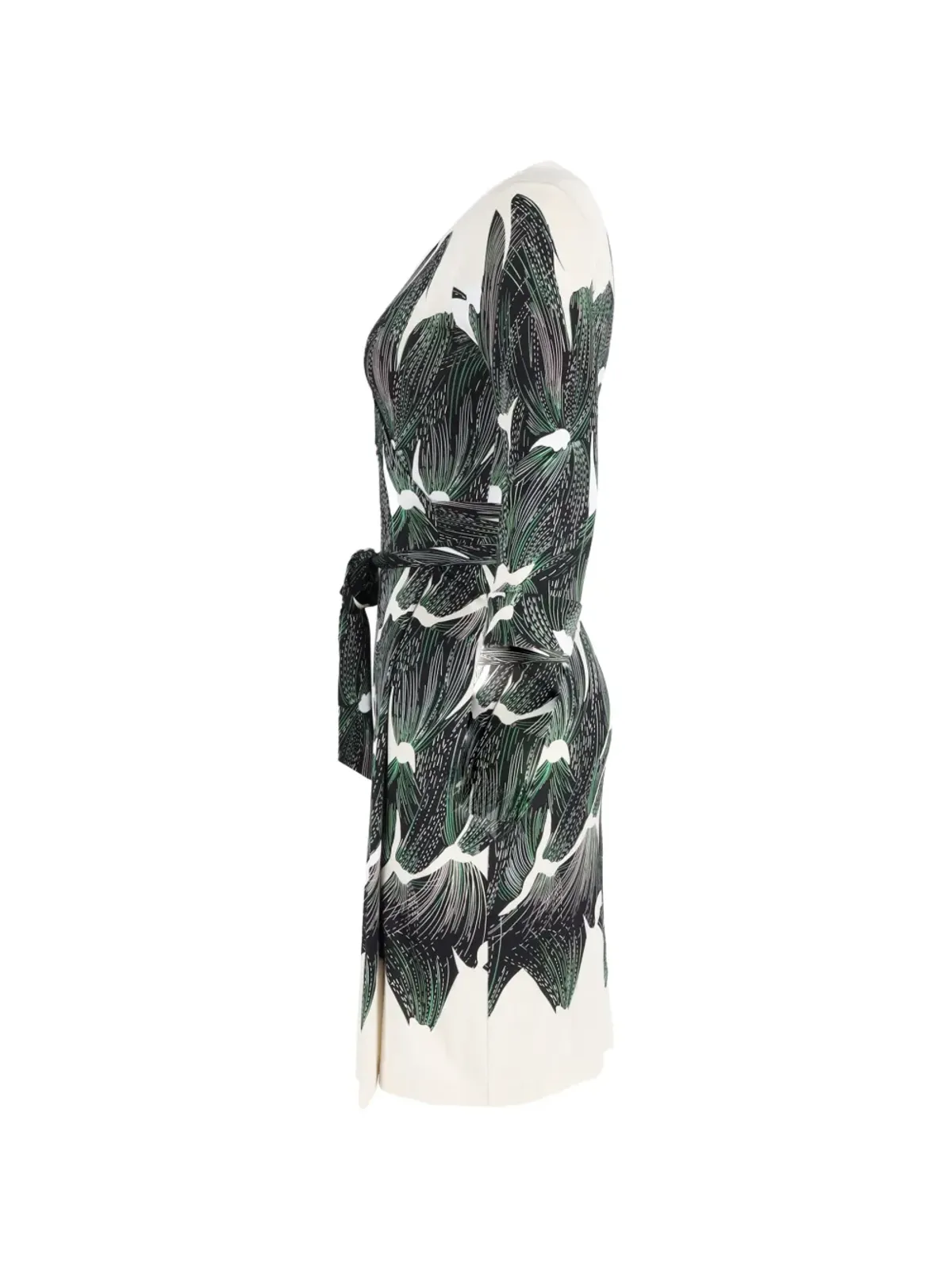 Diane Von Furstenberg Vintage ジュリアン ラップドレス - グリーン - 画像3
