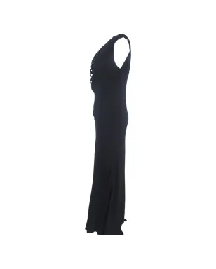 Stella McCartney Pre-Owned チェーンディテール マキシドレス - サムネイル3