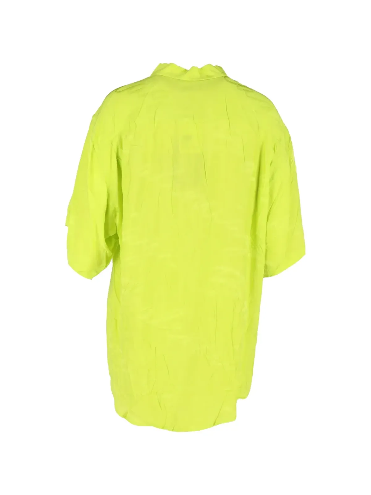 Balenciaga Pre-Owned logo-embroidered shirt - Yellow - 画像2