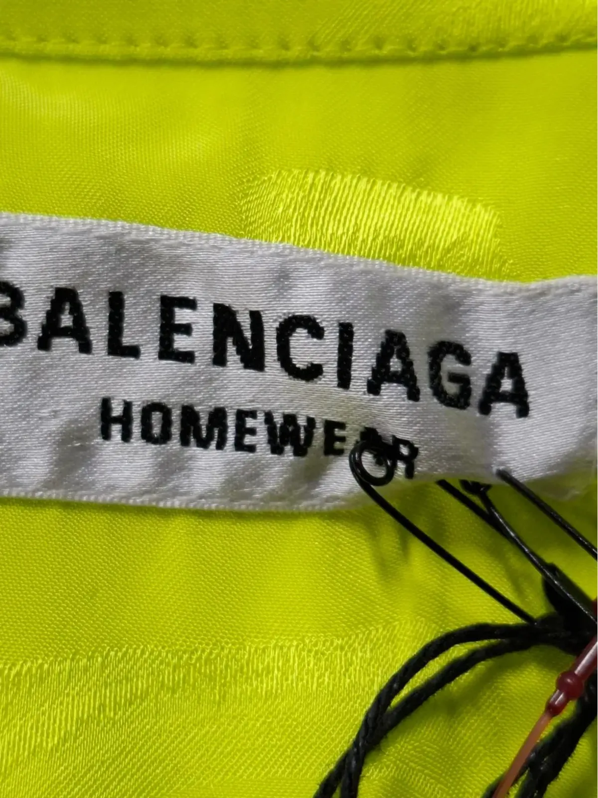 Balenciaga Pre-Owned logo-embroidered shirt - Yellow - 画像4