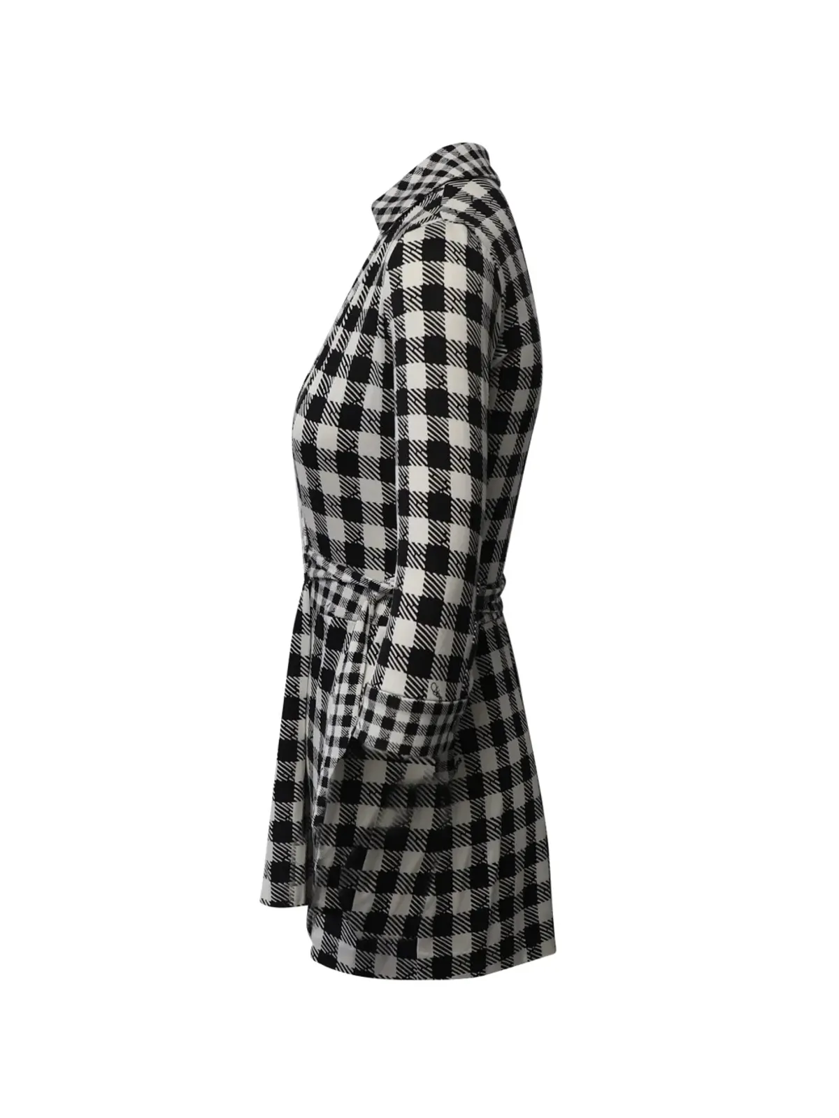 Diane Von Furstenberg Vintage チェック柄プレイスーツ - 画像4