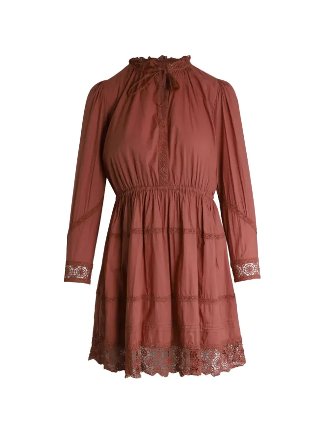 Ulla Johnson Ulla Johnson クロシェット・トリム ミニドレスの商品画像