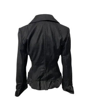 Saint Laurent Pre-Owned リヴ・ゴーシュ ラッフル イブニング ブレザー - サムネイル2