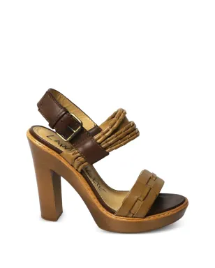 Lanvin Pre-Owned 木製アクセント ヒールパンプス - サムネイル1