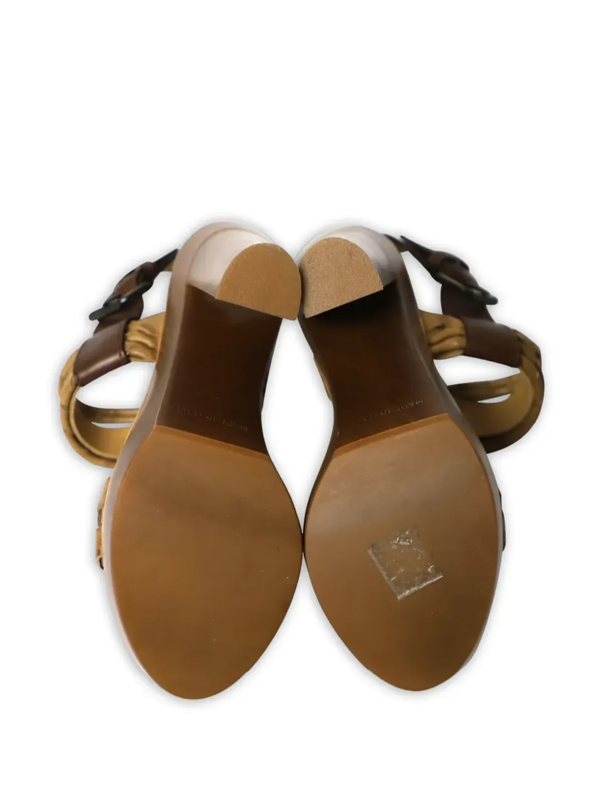 Lanvin Pre-Owned 木製アクセント ヒールパンプス - 画像5