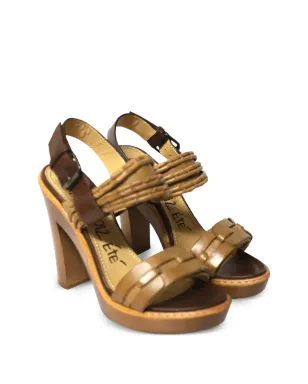 Lanvin Pre-Owned 木製アクセント ヒールパンプス - サムネイル2