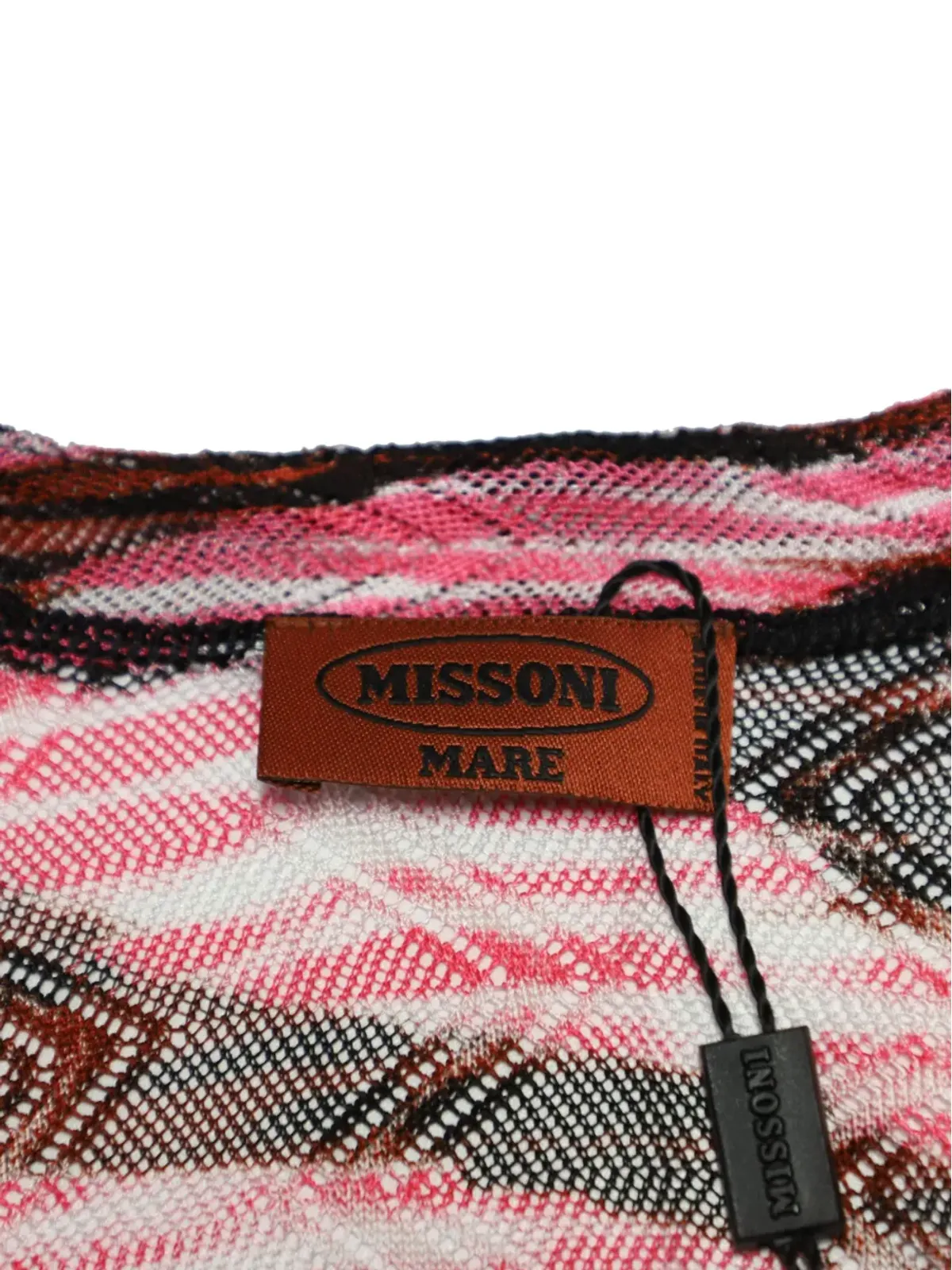 Missoni Pre-Owned Plymouth zig-zag patterned playsuit - Black - 画像3