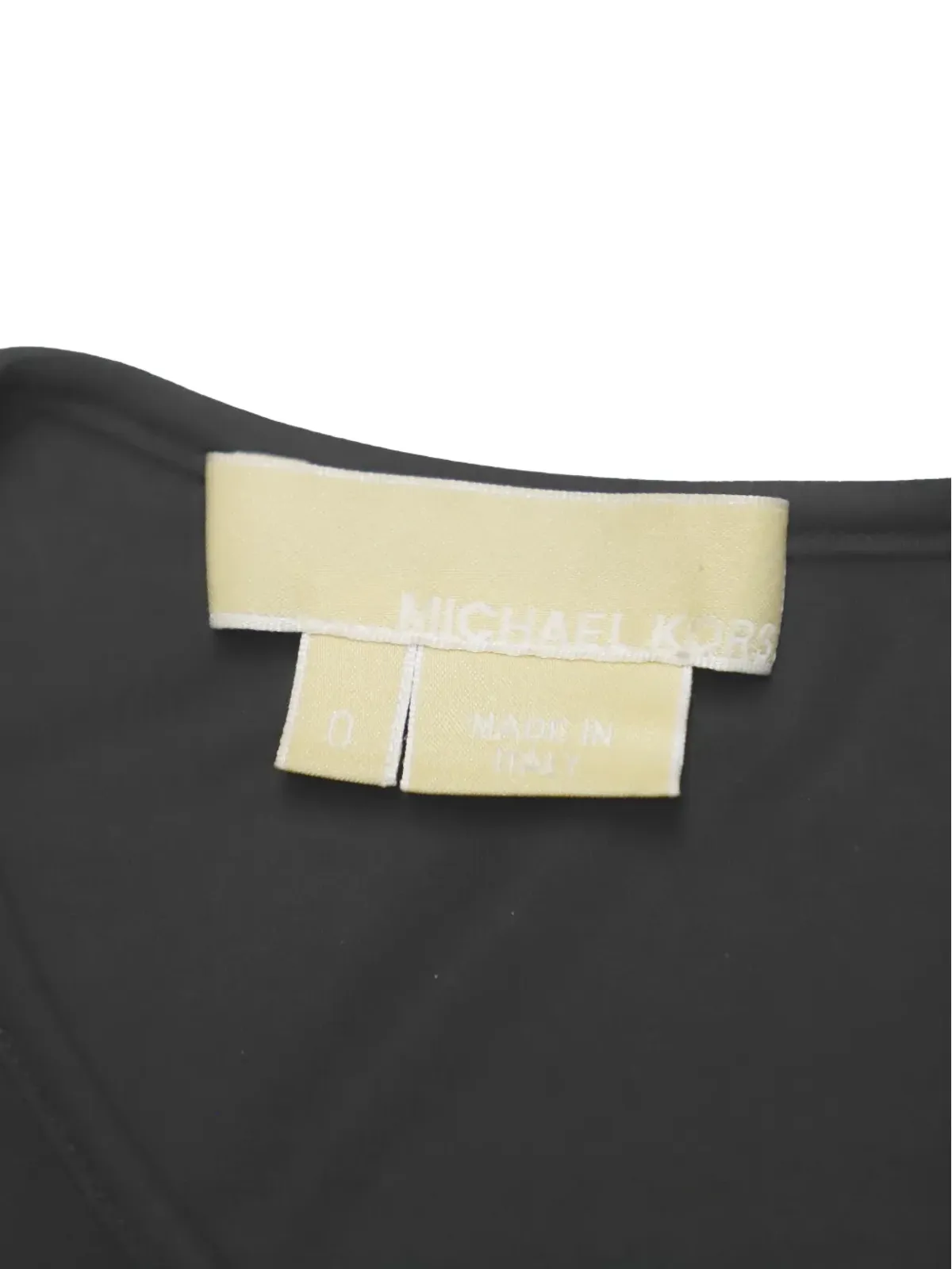 Michael Kors Vintage ジップディテール キャップスリーブドレス - 画像3