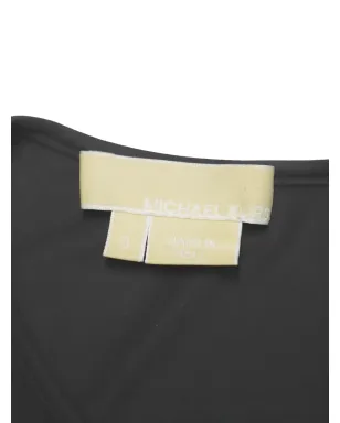 Michael Kors Vintage ジップディテール キャップスリーブドレス - サムネイル3