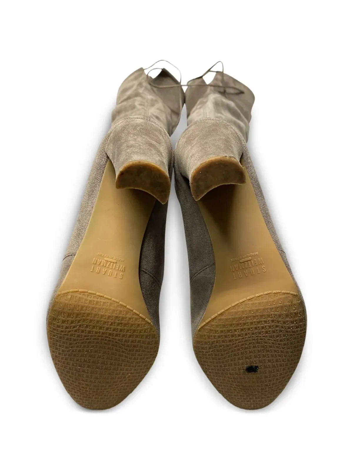 Stuart Weitzman オーバーザニー・スエードブーツ - 画像5