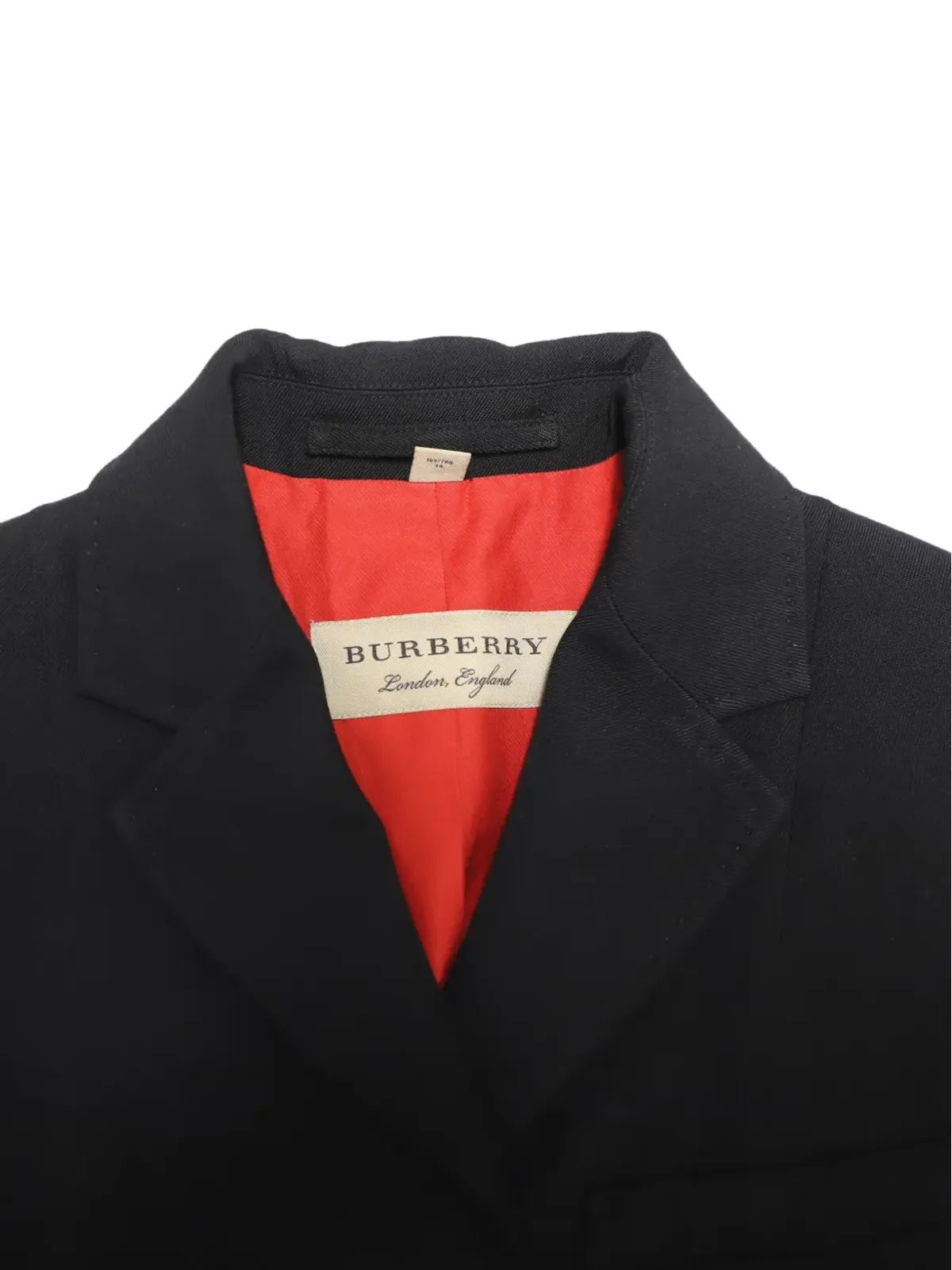Burberry Pre-Owned フィット感のあるウールブレザー - Black - 画像4