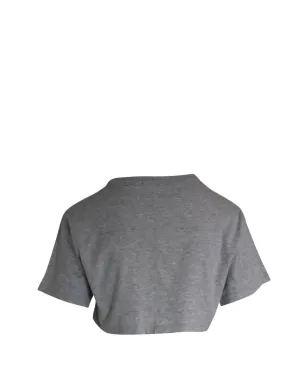 Alexander Wang ビンテージ クロップドコットンTシャツ - サムネイル2