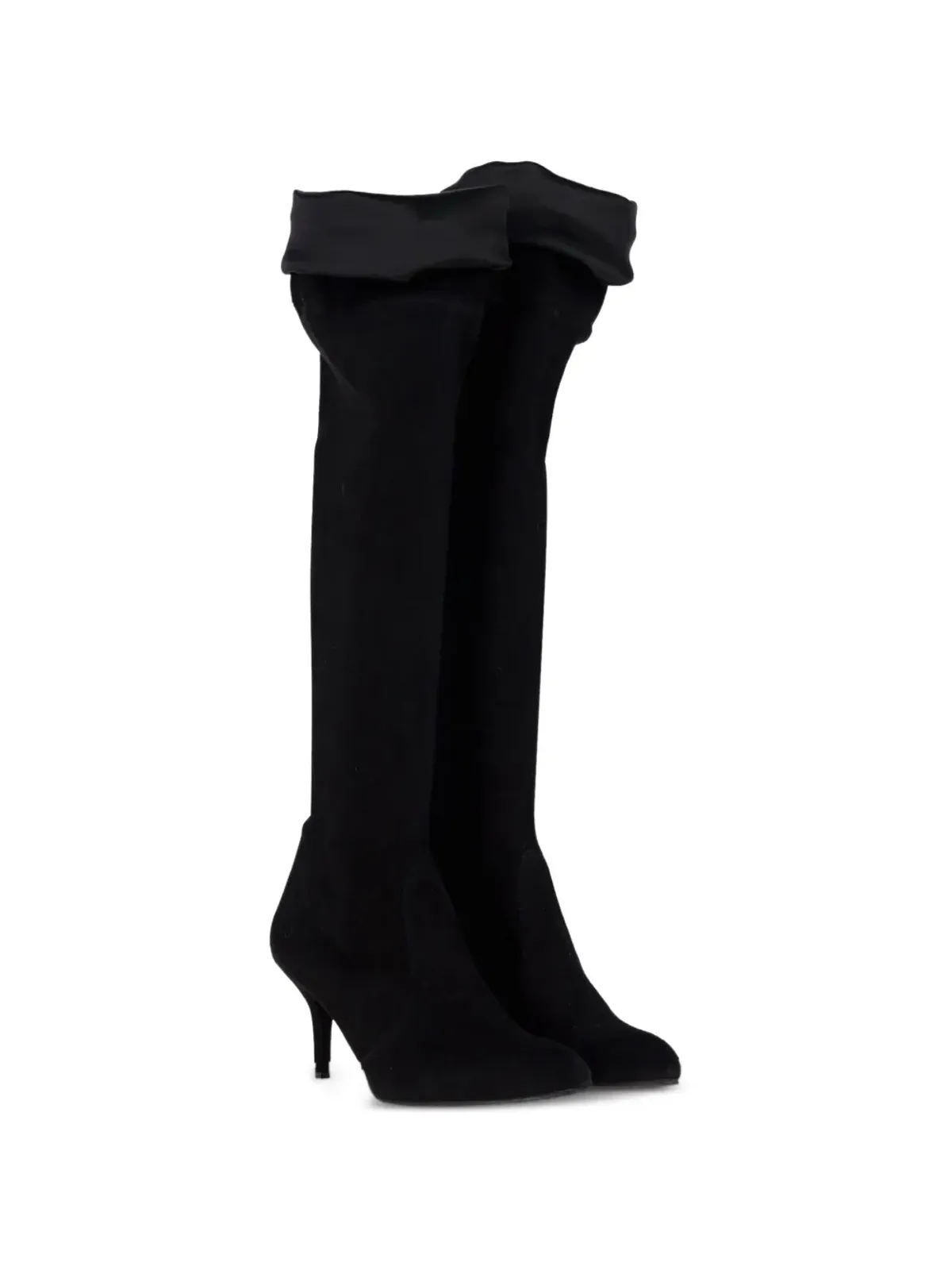 Stuart Weitzman tieland over-the-knee suede boots - Black - 画像2