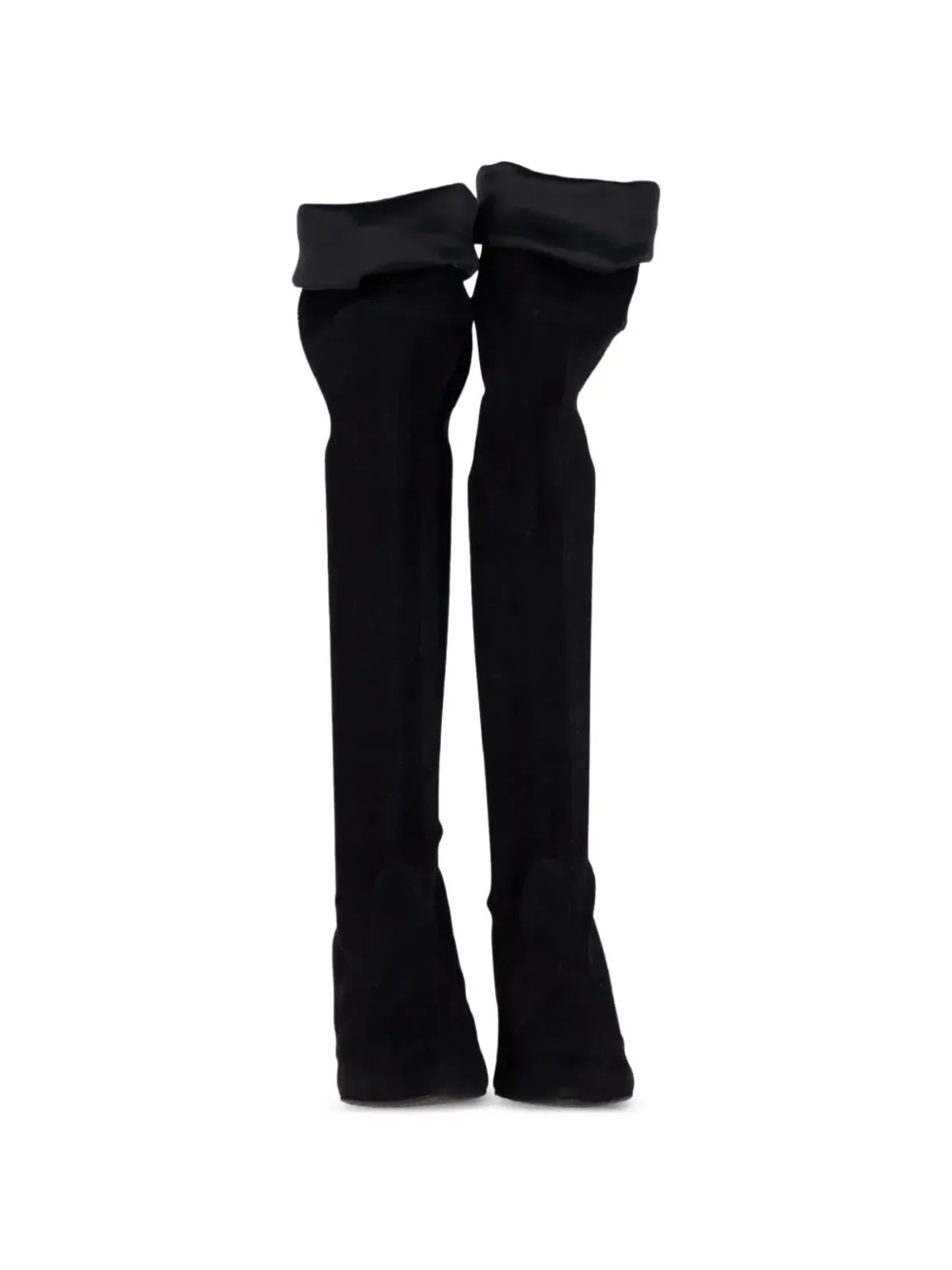 Stuart Weitzman tieland over-the-knee suede boots - Black - 画像4